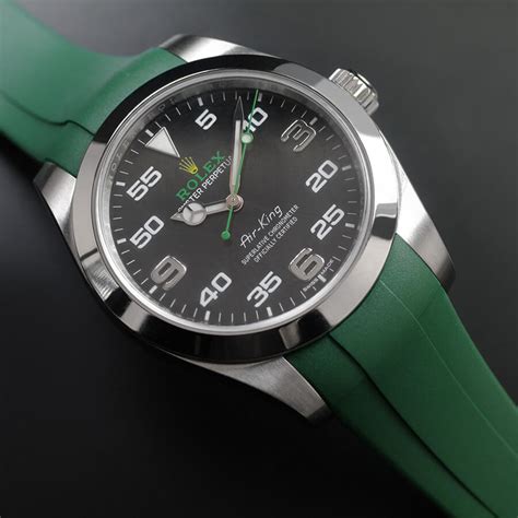 rolex green strap|genuine rolex strap.